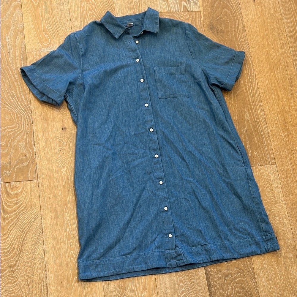 Old Navy Denim Shirt Dress
